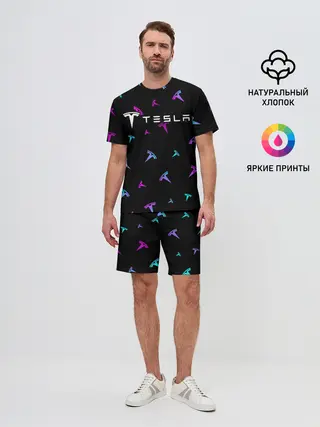 Мужской костюм с шортами / TESLA / Тесла