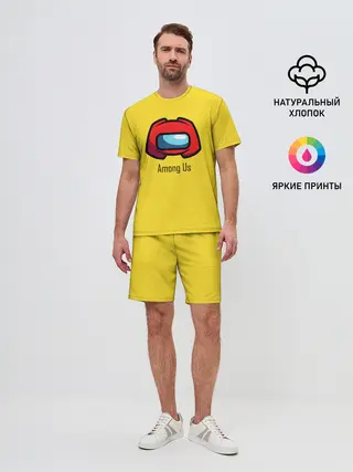 Мужской костюм с шортами / Among Us|LoGo