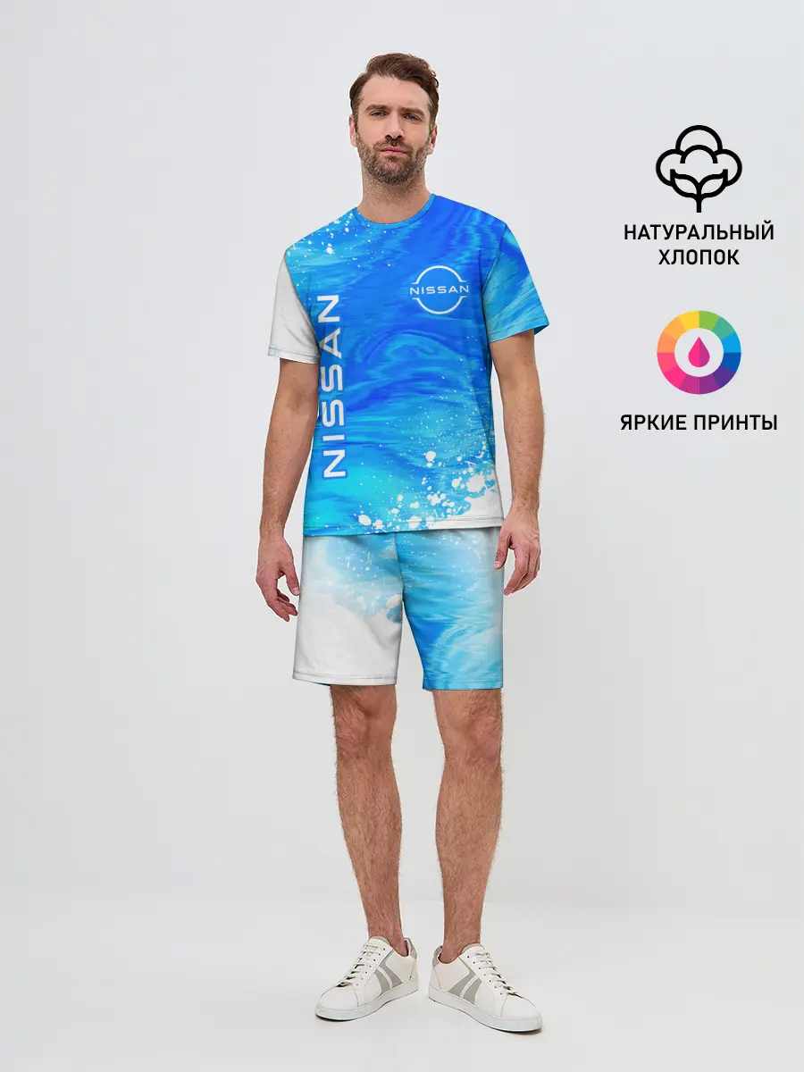 Мужской костюм с шортами / NISSAN / Ниссан