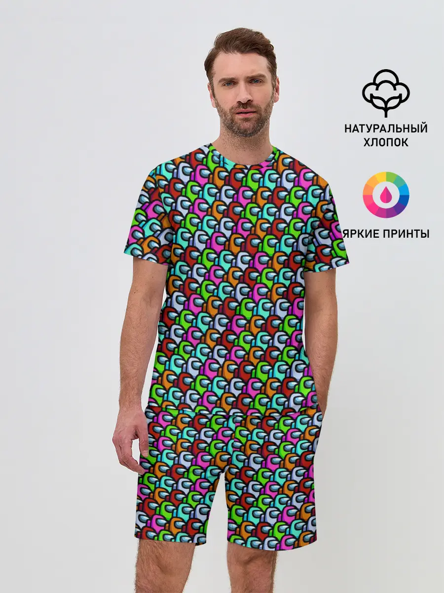 Мужской костюм с шортами / AMONG US