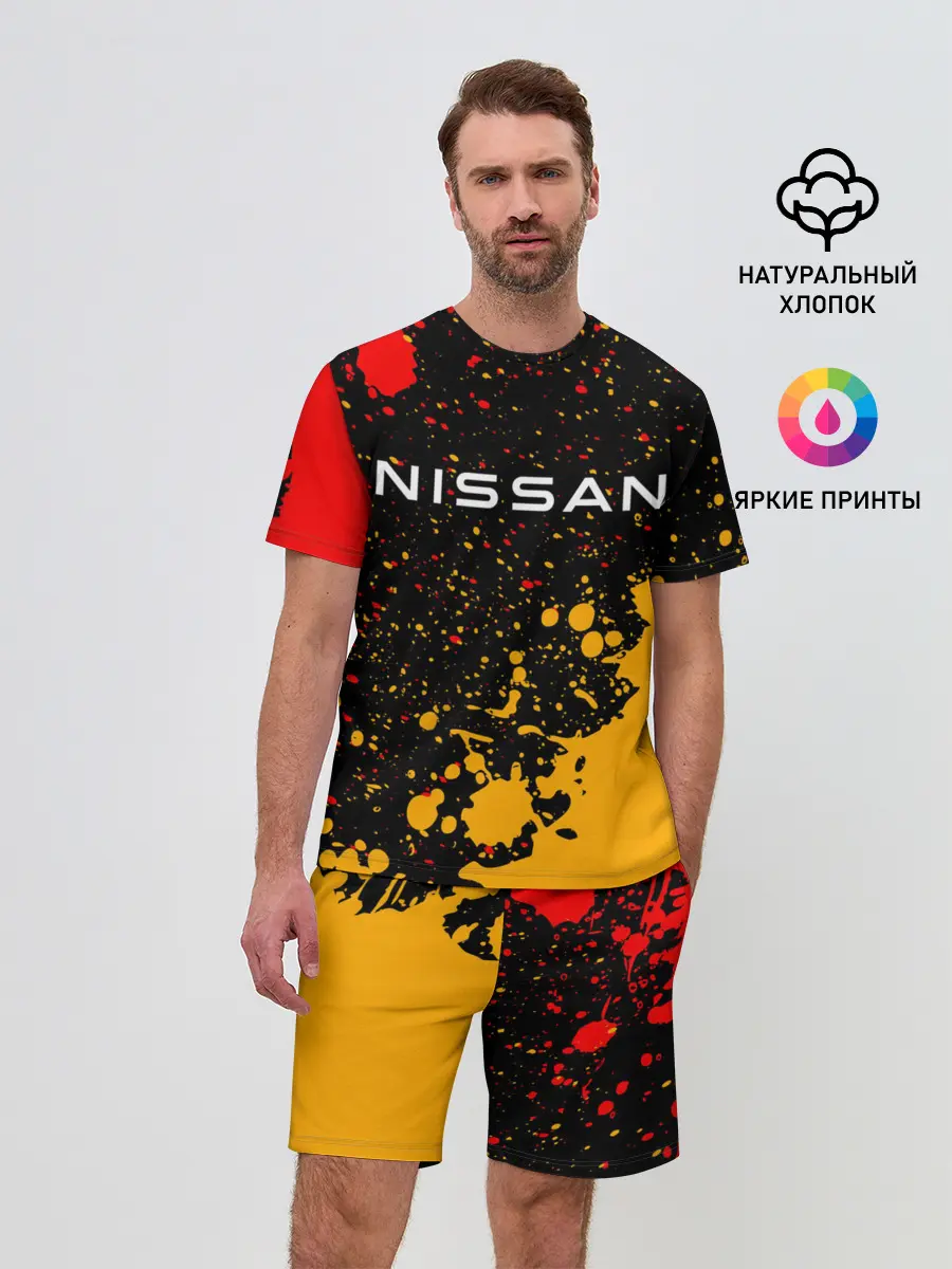 Мужской костюм с шортами / NISSAN / Ниссан