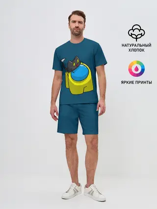 Мужской костюм с шортами / Among Us | Cat