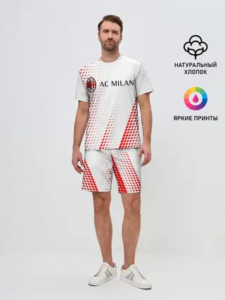 Мужской костюм с шортами / AC MILAN / МИЛАН