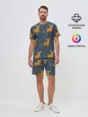 Мужской костюм с шортами / Быки