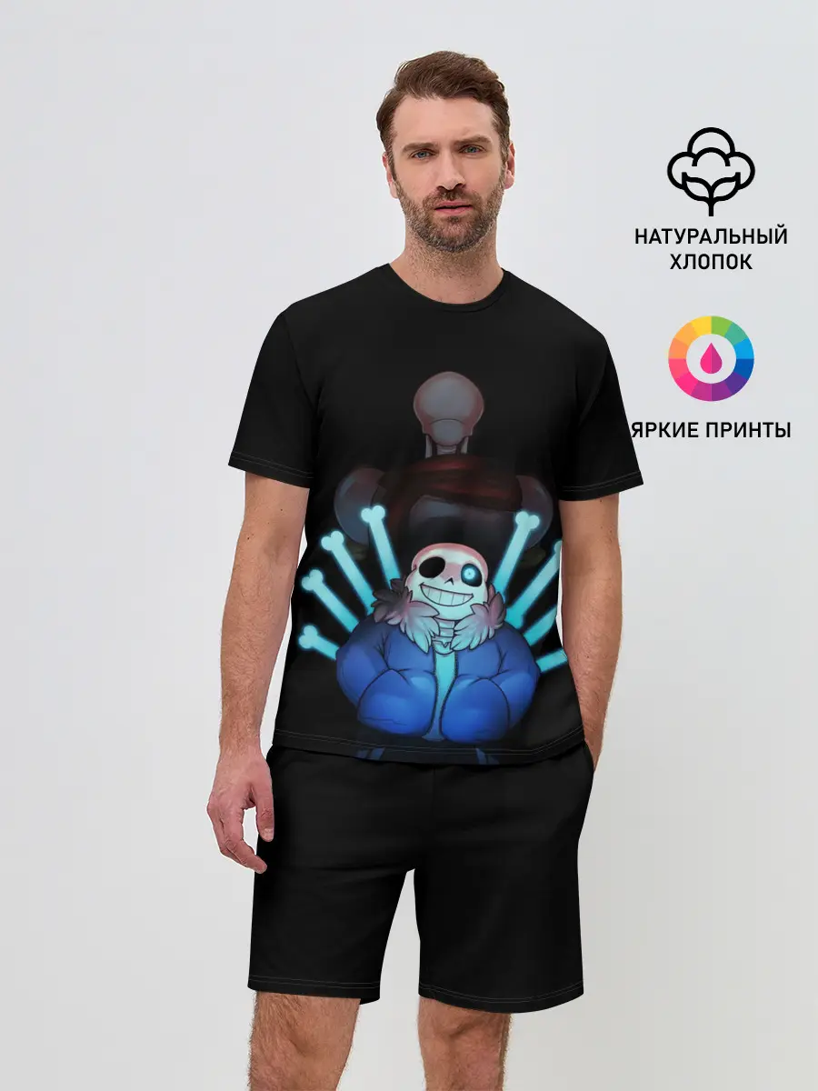 Мужской костюм с шортами / UNDERTALE