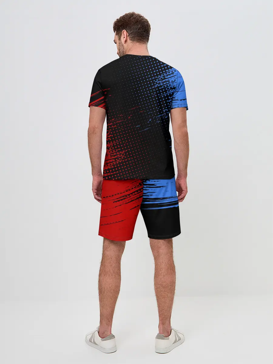 Мужской костюм с шортами / BMW / ТЕКСТУРА