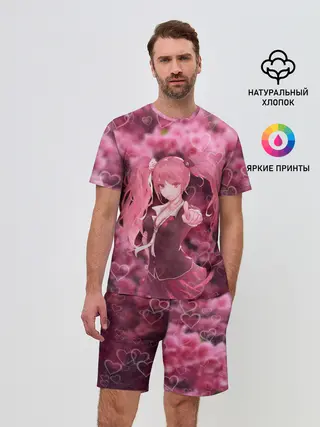 Мужской костюм с шортами / Джунко Эношима