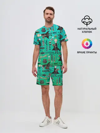 Мужской костюм с шортами / Драко