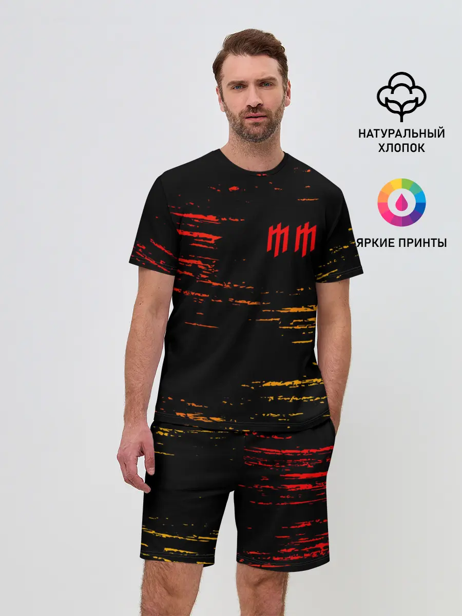 Мужской костюм с шортами / MARILYN MANSON / М. МЭНСОН