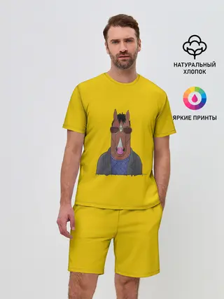 Мужской костюм с шортами / Конь БоДжек