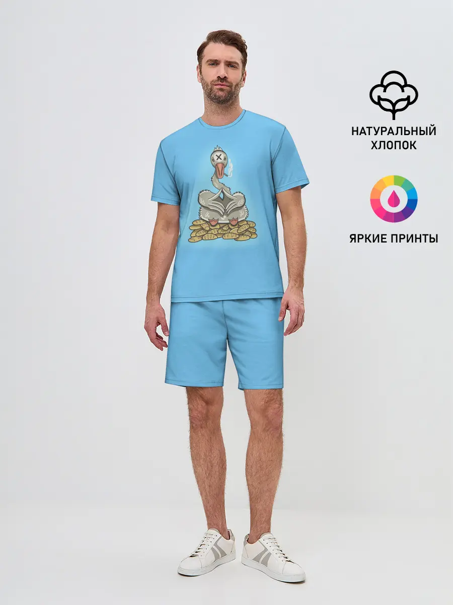 Мужской костюм с шортами / Гусь батонный