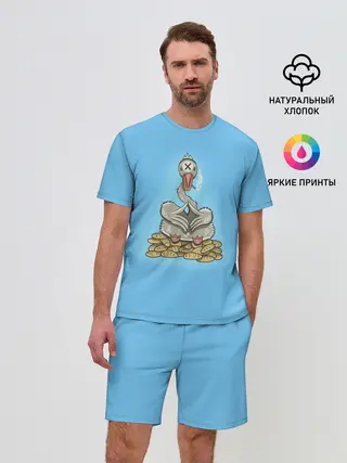 Мужской костюм с шортами / Гусь батонный