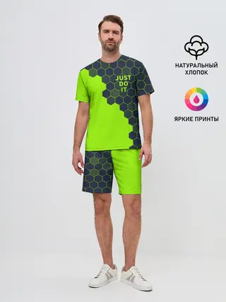 Мужской костюм с шортами / JUST DO IT