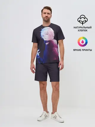 Мужской костюм с шортами / Kaneki Ken обернулся