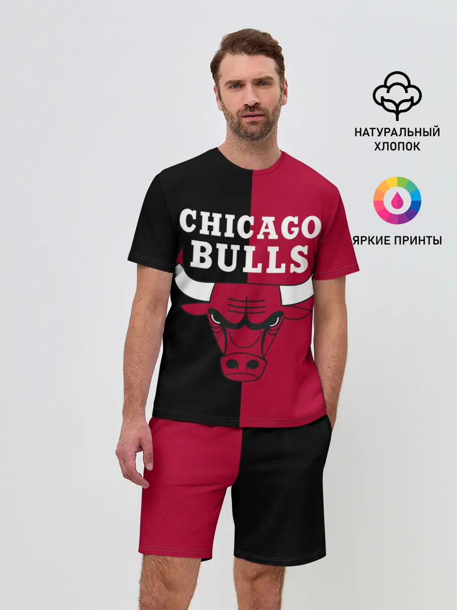 Мужской костюм с шортами / Чикаго Буллз