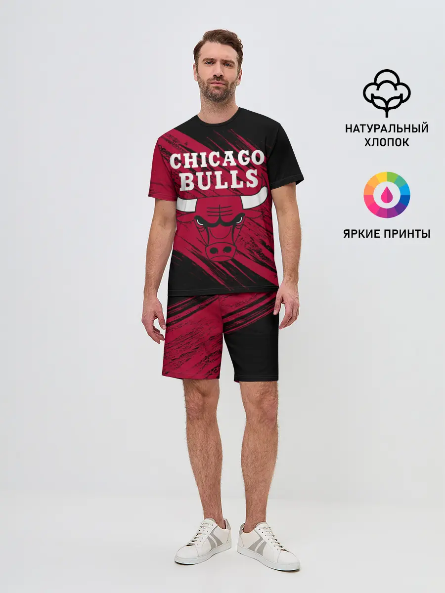 Мужской костюм с шортами / Чикаго Буллз