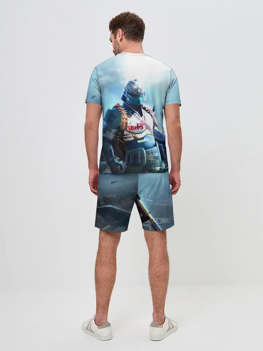 Мужской костюм с шортами / PUBG