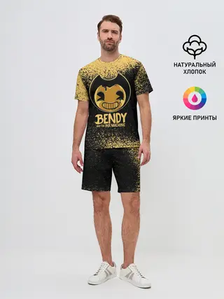 Мужской костюм с шортами / Bendy And The Ink Machine