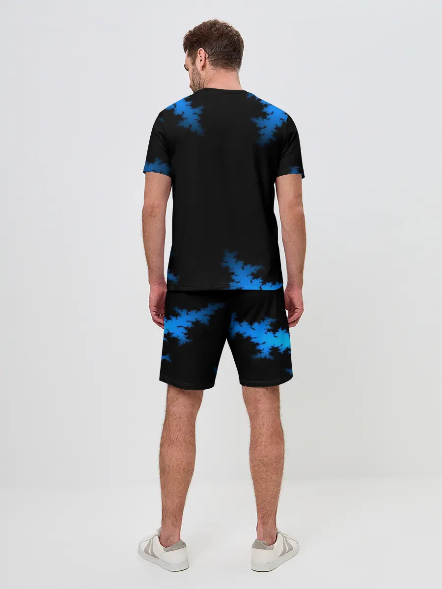 Мужской костюм с шортами / Морозный узор