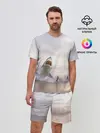 Мужской костюм с шортами / Мегалодон