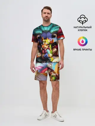 Мужской костюм с шортами / Нуну и Виллумп