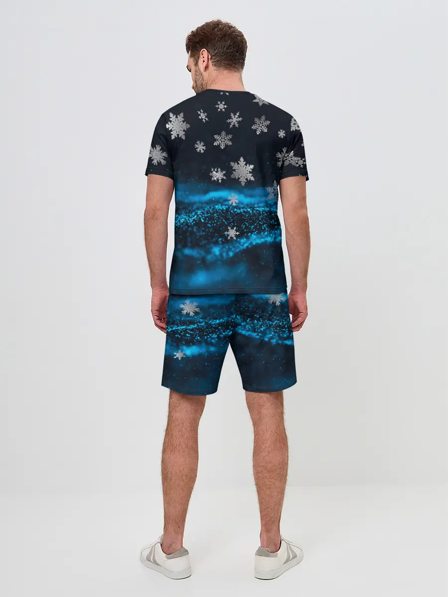 Мужской костюм с шортами / Пикачу Новогодний