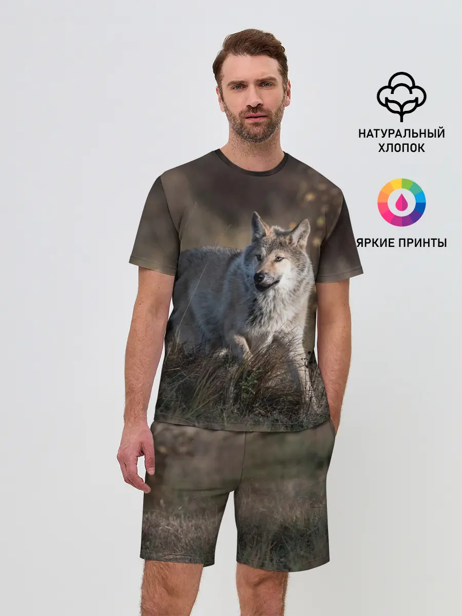 Мужской костюм с шортами / WOLF
