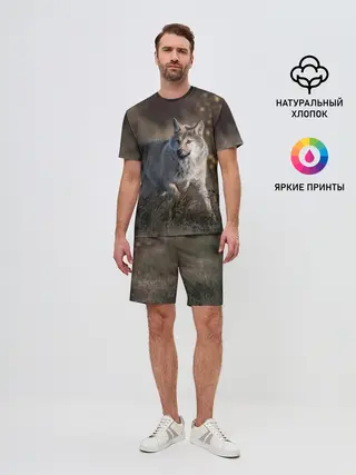 Мужской костюм с шортами / WOLF