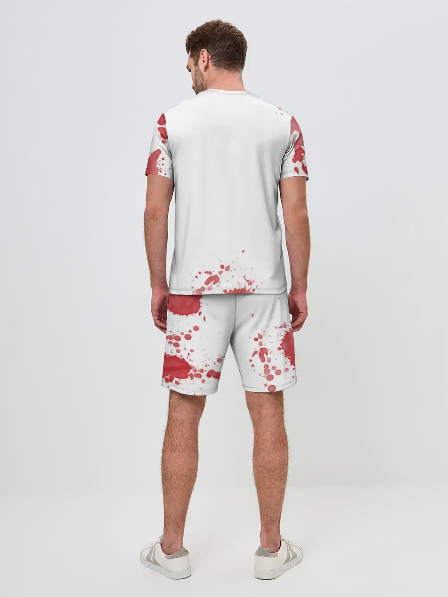 Мужской костюм с шортами / Лицо со шрамом