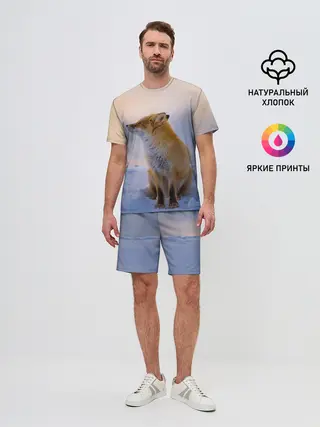 Мужской костюм с шортами / Лисичка