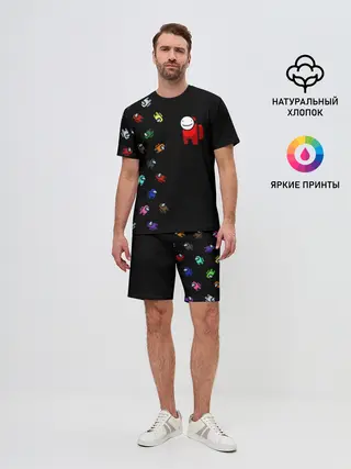 Мужской костюм с шортами / AMONG US - Impostor