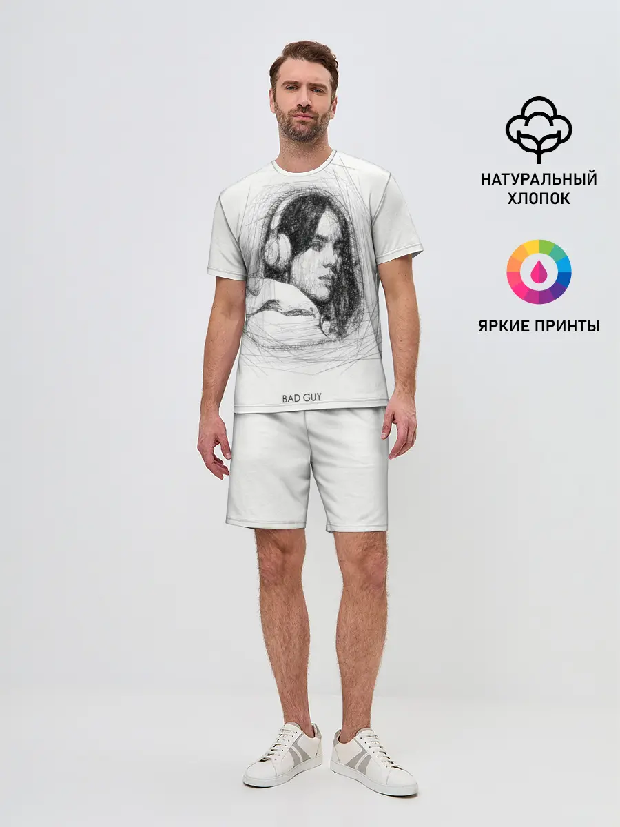 Мужской костюм с шортами / Billie Eilish