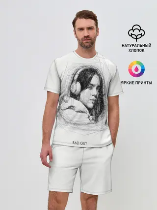 Мужской костюм с шортами / Billie Eilish