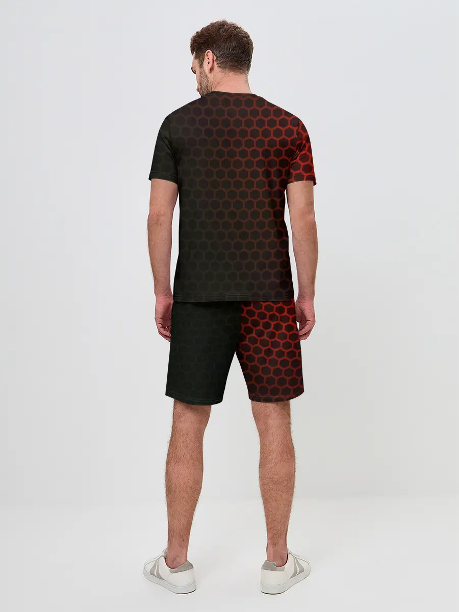 Мужской костюм с шортами / Honda Civic Type R.