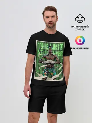 Мужской костюм с шортами / Исраэль Адесанья