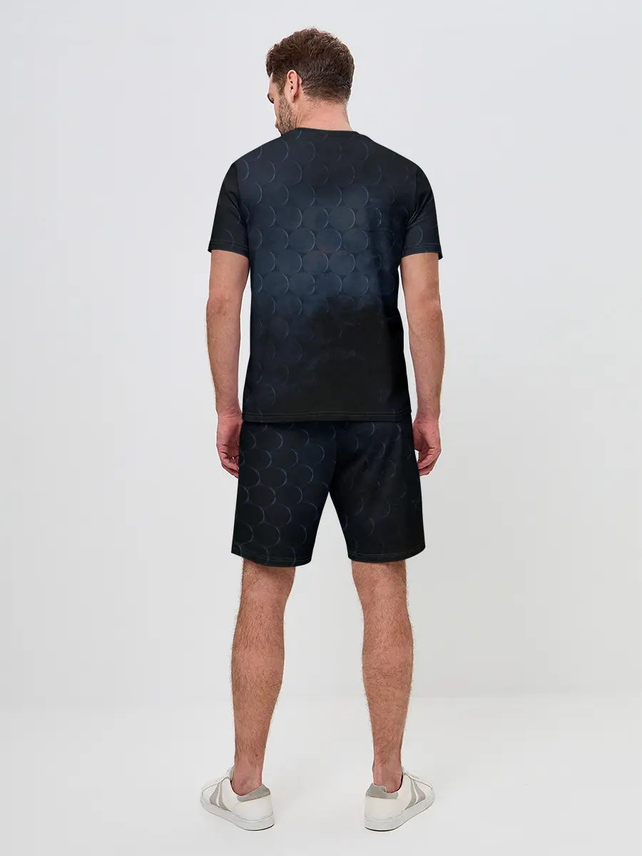 Мужской костюм с шортами / Сэнку Исигами с колбой