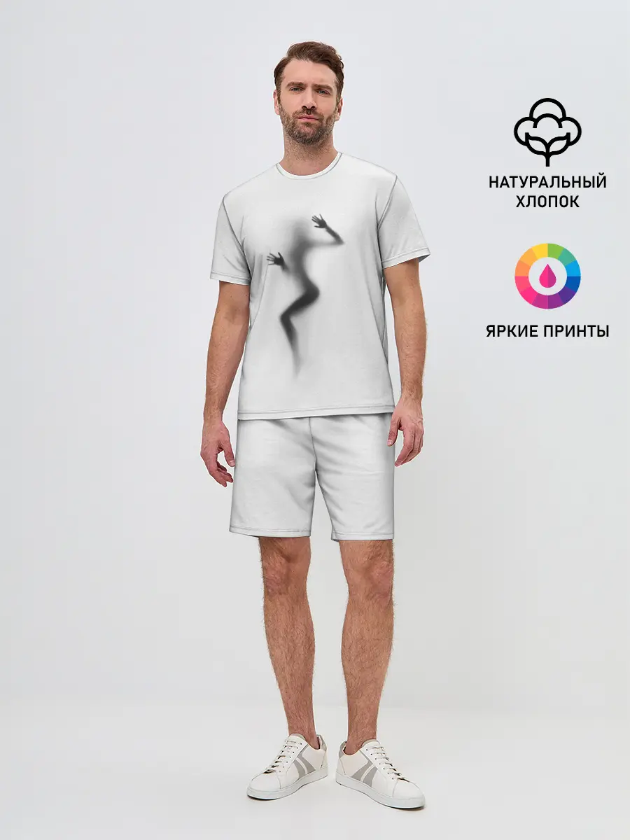 Мужской костюм с шортами / ДЕВУШКА ЗА СТЕКЛОМ