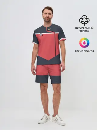 Мужской костюм с шортами / Звездный костюм № 1