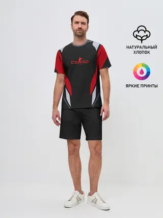 Мужской костюм с шортами / CS GO