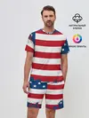 Мужской костюм с шортами / Америка