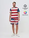 Мужской костюм с шортами / Америка
