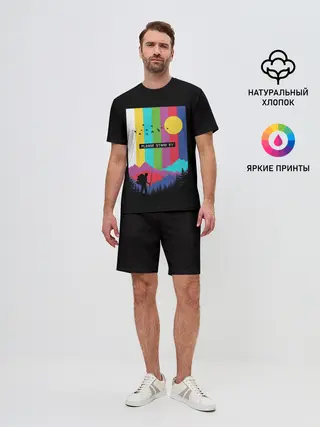 Мужской костюм с шортами / ПОЖАЛУЙСТА, ПОДОЖДИТЕ