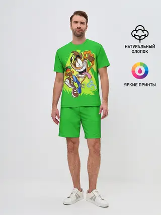 Мужской костюм с шортами / CRASH BANDICOOT