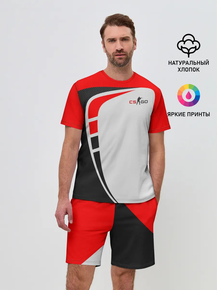 Мужской костюм с шортами / CS GO