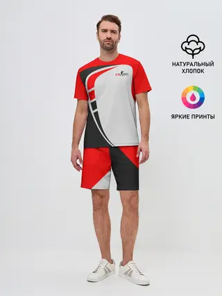 Мужской костюм с шортами / CS GO