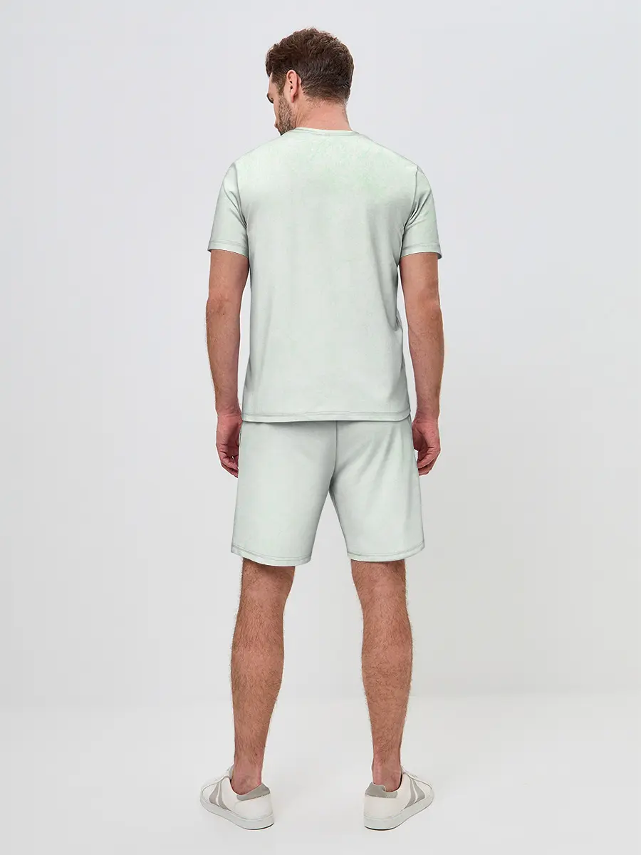 Мужской костюм с шортами / Енот