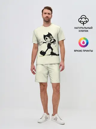 Мужской костюм с шортами / Bendy And The Ink Machine