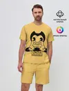 Мужской костюм с шортами / Bendy And The Ink Machine