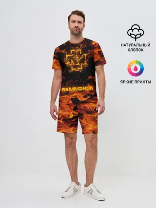 Мужской костюм с шортами / RAMMSTEIN