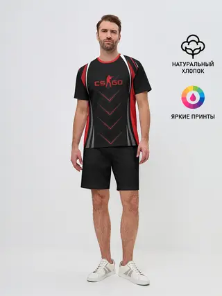 Мужской костюм с шортами / CS GO